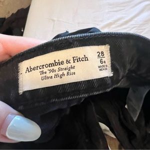 Abercrombie and fitch black jeans!